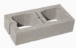 BLOCK NW 8X4X16 HALF HIGH